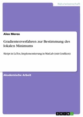 Gradientenverfahren zur Bestimmung des lokalen Minimums