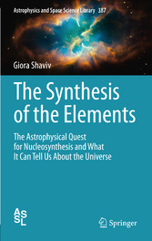 The Synthesis of the Elements