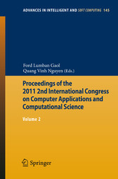 Proceedings of the 2011 2nd International Congress on Computer Applications and Computational Science