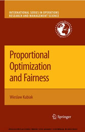 Proportional Optimization and Fairness