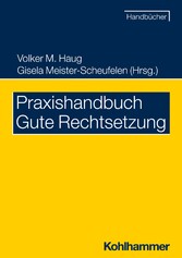 Praxishandbuch Gute Rechtsetzung