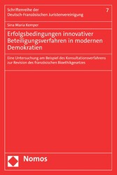 Erfolgsbedingungen innovativer Beteiligungsverfahren in modernen Demokratien