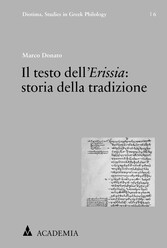 Il testo dell´Erissia: storia della tradizione