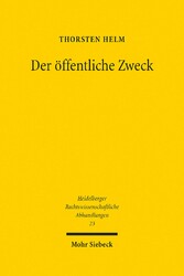 Der öffentliche Zweck