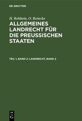 Landrecht, Band 2