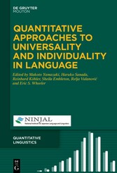 Quantitative Approaches to Universality and Individuality in Language