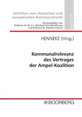 Kommunalrelevanz des Vertrages der Ampel-Koalition