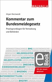 Kommentar zum Bundesmeldegesetz