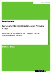 Environmental Law Regulations of Pesticide Usage