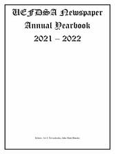 UEF DSA Newspaper Annual yearbook 2021-2022