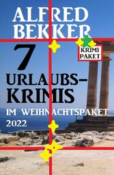 7 Urlaubskrimis im Weihnachtspaket 2022