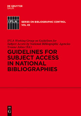 Guidelines for Subject Access in National Bibliographies