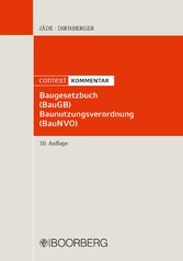 Baugesetzbuch (BauGB) Baunutzungsverordnung (BauNVO)