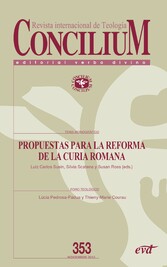 Propuestas para la reforma de la Curia romana. Concilium 353 (2013)