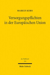 Versorgungspflichten in der Europäischen Union