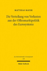 Die Verteilung von Verlusten aus der Offenmarktpolitik des Eurosystems