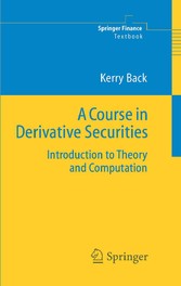 A Course in Derivative Securities