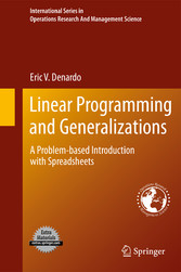 Linear Programming and Generalizations