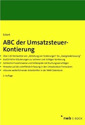 ABC der Umsatzsteuer-Kontierung