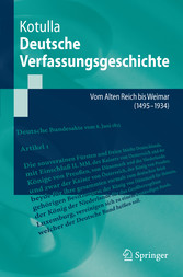 Deutsche Verfassungsgeschichte