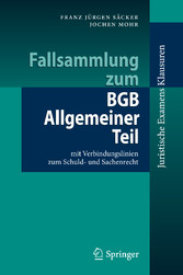 Fallsammlung zum BGB Allgemeiner Teil