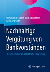 Nachhaltige Vergütung von Bankvorständen