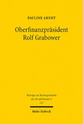 Oberfinanzpräsident Rolf Grabower