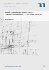 Modeling of Adhesion Mechanisms of Graphite-based Anodes for Lithium-ion Batteries67z