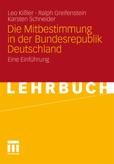 Die Mitbestimmung in der Bundesrepublik Deutschland