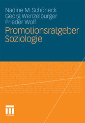 Promotionsratgeber Soziologie