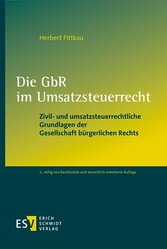 Die GbR im Umsatzsteuerrecht