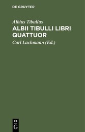 Albii Tibulli libri quattuor