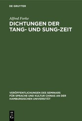 Dichtungen der Tang- und Sung-Zeit