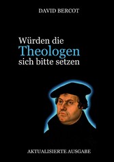 Würden die Theologen sich bitte setzen