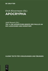 Die apokryphen Briefe des Paulus an die Laodicener und Korinther