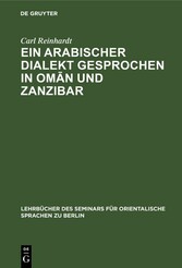 Ein Arabischer Dialekt gesprochen in Om?n und Zanzibar