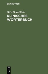 Klinisches Wörterbuch