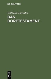 Das Dorftestament