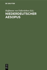 Niederdeutscher Aesopus