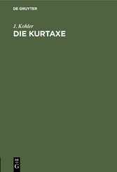 Die Kurtaxe