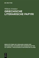 Griechische literarische Papyri