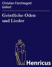 Geistliche Oden und Lieder