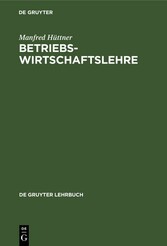 Betriebswirtschaftslehre