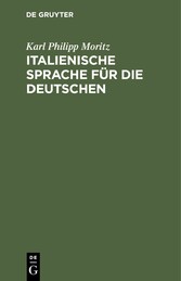 Italienische Sprache für die Deutschen