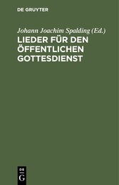 Lieder für den öffentlichen Gottesdienst