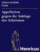 Appellation gegen die Anklage des Atheismus