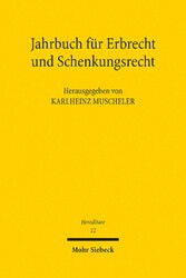 Jahrbuch für Erbrecht und Schenkungsrecht