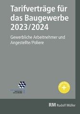 Tarifverträge für das Baugewerbe 2023/2024 - E-Book