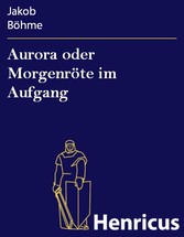 Aurora oder Morgenröte im Aufgang