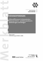 Merkblatt Höhendifferenzen: 2019-08 (PDF)